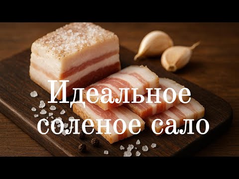 Видео: Идеальное соленое сало. Простой рецепт на год вперед!