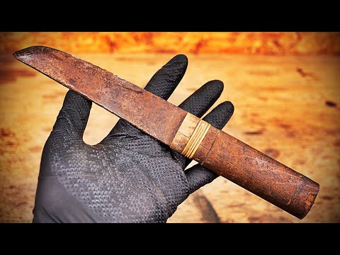 Видео: починить старый японский нож кимоно