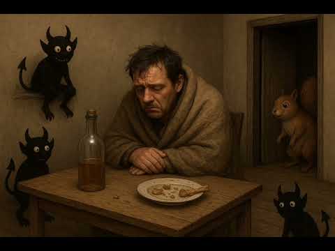 Видео: Белая горячка @М.А.текст ИИ музыка 