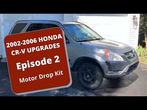 Видео: Модернизация Honda CR-V 2002-2006 гг. ЭПИЗОД 2 — Комплект для установки двигателя (4K)