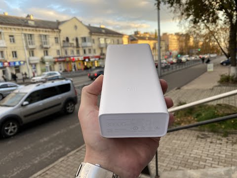 Видео: Power Bank Xiaomi - Mi Power Bank 3 30000mAh "КИРПИЧ"