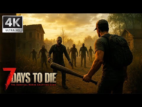 Видео: Путь новичка / День 2 ➤ 7 Days to Die ➤ 4K/60fps ➤ Прохождение 2
