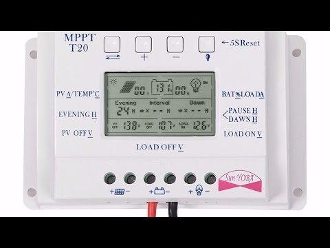 Видео: Солнечный Регулятор MPPT 20