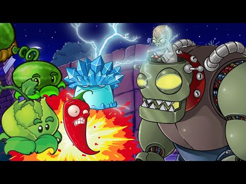 Видео: РАСТЕНИЯ против ЗОМБИ или PLANTS vs ZOMBIES. Серия 33: Битва с финальным БОССОМ