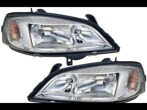 Видео: Замена фары,опель астра G.