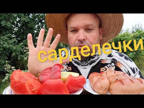 Видео: МУКБАНГ САРДЕЛЕЧКИ на углях/ОБЖОР дачный завтрак