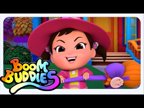 Видео: 💀 Boom Buddies - Великий Хелловінський виття | Моторошні веселі віршики для дітей