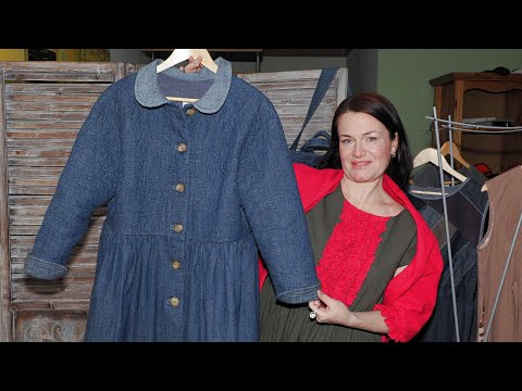 Видео: Легкое пальто, платье, шаль (комплект)