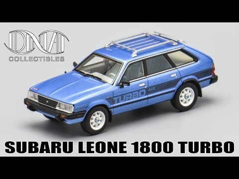 Видео: Subaru Leone 1800 Turbo | DNA Collectibles | Обзор масштабной модели 1:43 от нового производителя