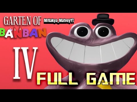 Видео: 😈 ПОЛНОЕ ПРОХОЖДЕНИЕ ЧЕТВЕРТОЙ ЧАСТИ БАНБАНА!! 🔥 // Carten of banban 4