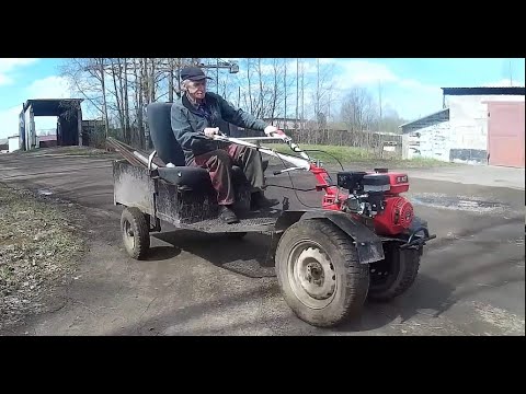 Видео: ПЕРЕДЕЛКА на НОВОМ  МОТОБЛОКЕ