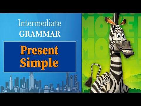 Видео: Грамматика. Средний уровень. Intermediate. Present Simple.