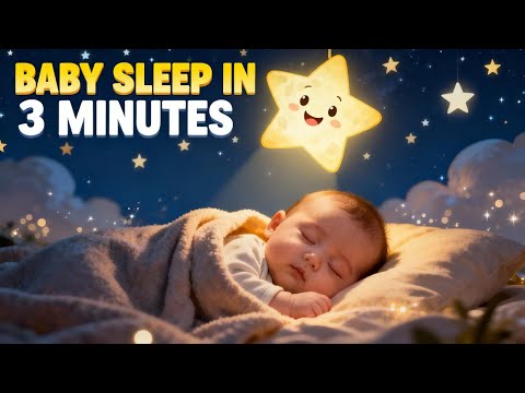 Видео: 🌟 Twinkle Twinkle Little Star 🎶 Малыш засыпает за 3 минуты | Успокаивающая колыбельная для крепко...