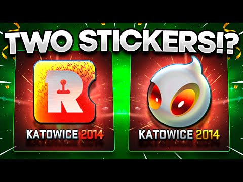 Видео: Я распаковал ДВЕ НАКЛЕЙКИ KATWOICE 2014 ГОДА!?