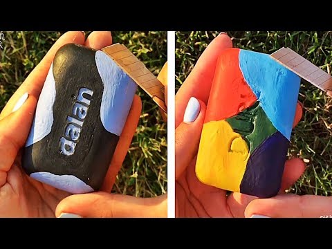 Видео: Асмр мыло резки | Удовлетворительное видео [ASMR] #91