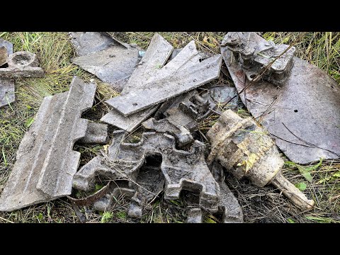 Видео: ВОТ ЭТО МЕТАЛЛ В РУЧЬЕ!!! НАШЛИ ПОЛЯНУ С ЗАПЧАСТЯМИ!
