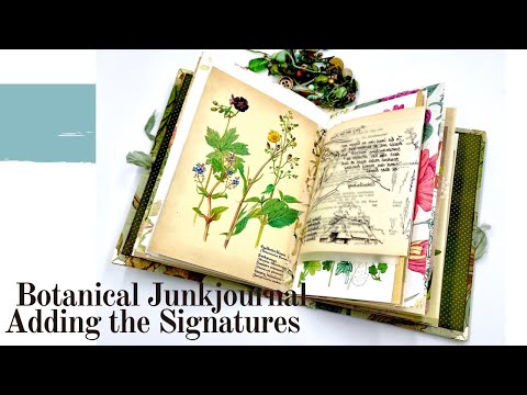 Видео: БОТАНИЧЕСКИЙ ЖУРНАЛ МУСОРА, СОЗДАНИЕ И ДОБАВЛЕНИЕ ПОДПИСЕЙ #sevenplaza #junkjournal