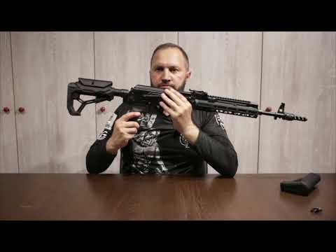 Видео: Приклады Fab Defense GL-CORE CP и GL-CORE S с упором для щеки.