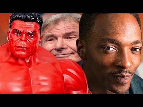 Видео: Халк теперь красный.