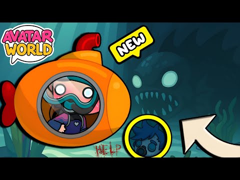 Видео: Я ОПУСТИЛАСЬ НИЖЕ ВОДЫ И НАШЛА ЭТО... 😱 НИКТО НЕ ДОБИРАЛСЯ СЮДА В AVATAR WORLD! СЕКРЕТНЫЙ УРОВЕНЬ 🐚