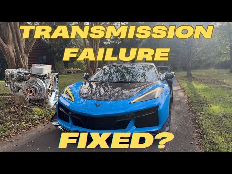 Видео: Попытка устранения неисправности трансмиссии Corvette C8?