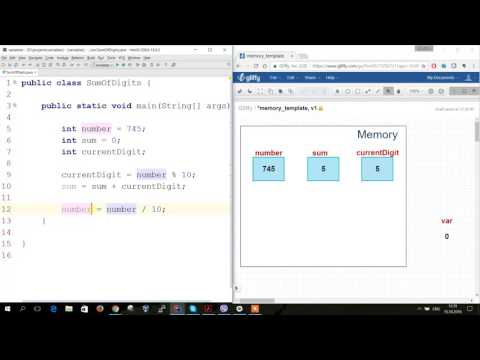 Видео: Переменные в Java - сумма цифр трехзначного числа