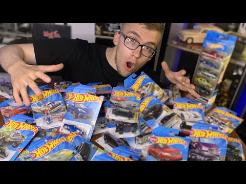 Видео: РАСПАКОВКА 72 МАШИНОК HOT WHEELS (Целая Коробка ХотВилс