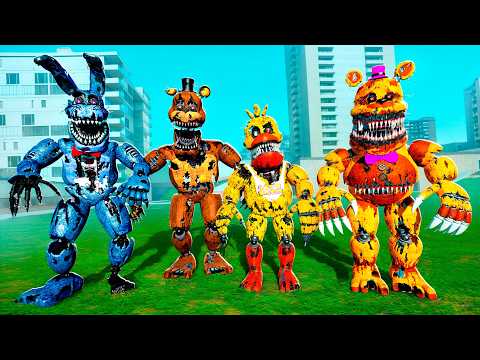 Видео: КАКОЙ АНИМАТРОНИК САМЫЙ СТРАШНЫЙ ИЗ ИГРЫ FNAF ► Garry's Mod COOP