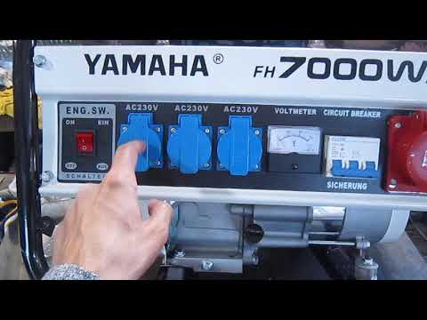Видео: 050 330 90 40 Выбор генератора, трехфазный генератор псевдо YAMAHA