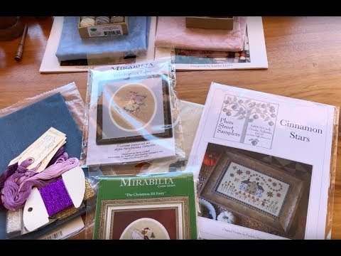 Видео: 6. Вышивка крестом. Мои покупки за последние 1,5 года. 2 часть. Mirabilia.....