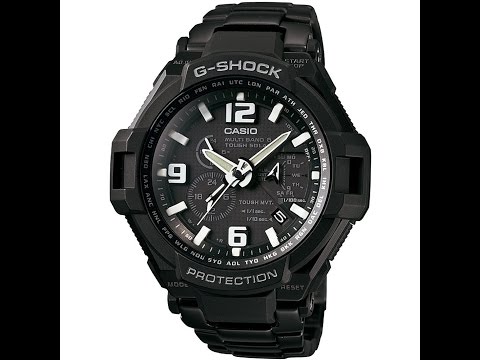 Видео: Обзор и настройка часов Casio G-shock GW-4000D-1A [5087]