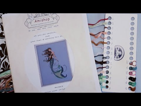 Видео: 185.Обзор Renaissance Mermaid MD151/ Mirabilia/ Русалка Ренесанс/ Amishop/Вышивка крестиком