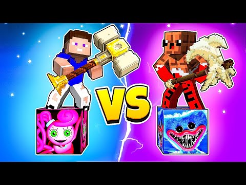 Видео: 😱 МАМА PlayTime vs ХАГИ ВАГИ: Эпичная БИТВА на ОДНОМ Блоке в Майнкрафт !