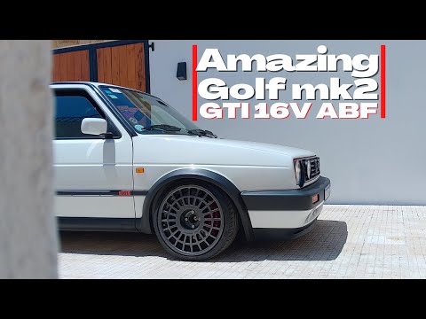 Видео: Суперчистый Golf mk2 GTI 16V ABF