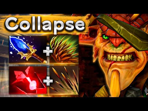 Видео: Бристлбек в руках Коллапса это имба! - Collapse Bristleback 7.34 DOTA 2