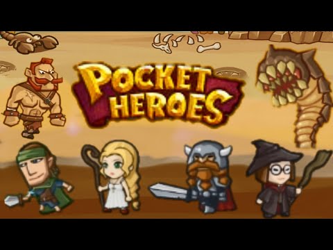 Видео: пустоши pocket heroes - #2