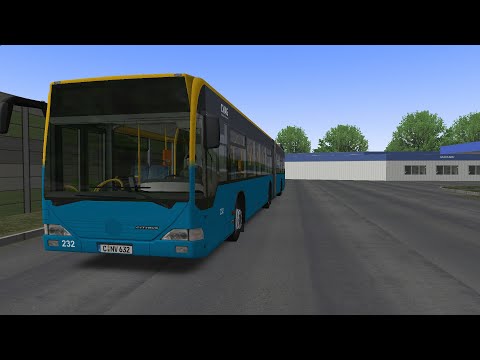 Видео: Mercedes Benz O530 легендарная гармошка|OMSI2 Чистогорская Область| Маршрут 140 (летний)