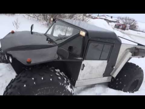 Видео: Болотоход ЛОСЬ