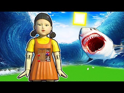 Видео: ДОМ ИГРА КАЛЬМАРА 2 ПРОТИВ ЦУНАМИ В МАЙНКРАФТ 2 НУБА И ДЕВУШКА ПРО Squid Game