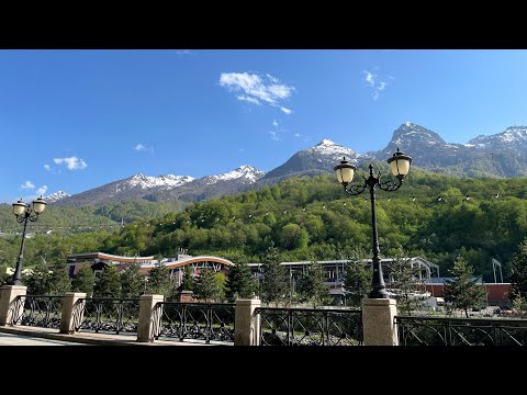 Видео: КРАСНАЯ ПОЛЯНА⛰️ДЕНЬ 2, ЭСТО-САДОК, КУРОРТ ГАЗПРОМ, НАБЕРЕЖНАЯ ГАЗПРОМА