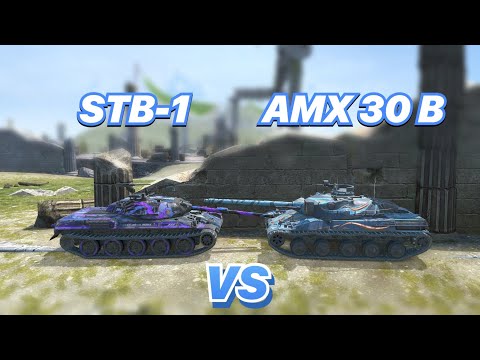 Видео: НА ЗАБИВ#178 | САМЫЙ СИЛЬНЫЙ СТ в игре против КОМФОРТИКА | STB-1 vs AMX 30 B