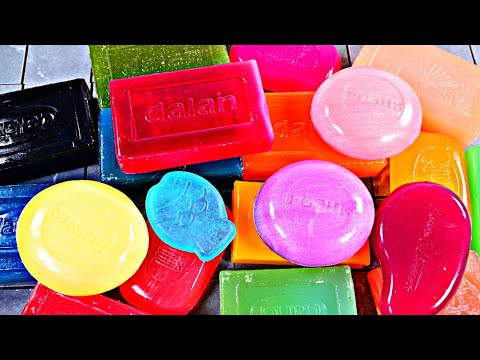 Видео: ASMR SOAP. 💛🩷💜❤️🩵Резка сухого мыла. Satisfying video💛🩷💜❤️🩵