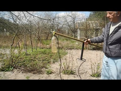 Видео: Простой, мощный и халявный, распылитель для огорода