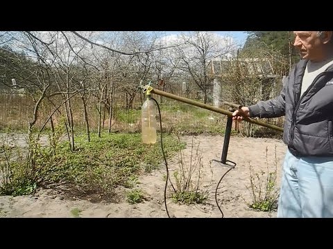 Видео: Простой,мощный и халявный,распылитель для огорода