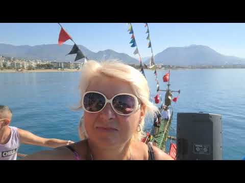 Видео: Аланья.Экскурсия на яхте