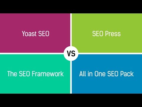 Видео: Сравнение СЕО плагинов. Yoast vs All in On SEO vs SEO Press vs SEO Framework