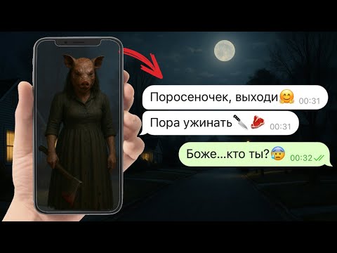 Видео: леди свинья пришла за мной