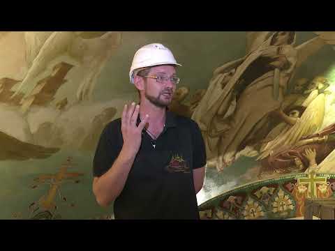 Видео: Реставрация росписей храма Александра Невского в Челябинске