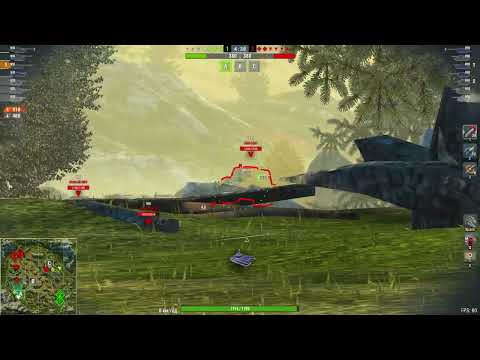 Видео: WoT Blitz. Progetto CC55 mod. 54. Класика зливу