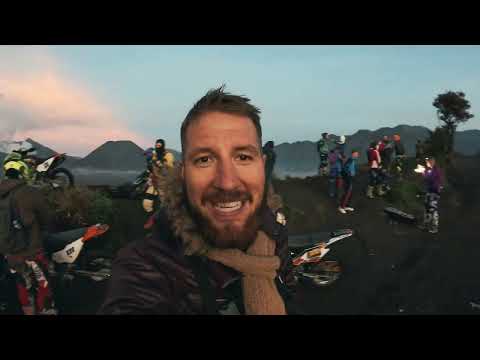 Видео: Эндуро на вулкане Бромо: Мой прыжок мог стать последним